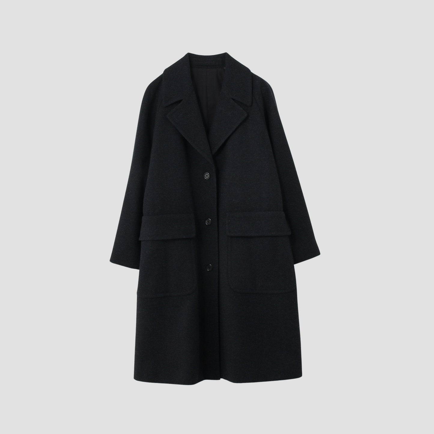 LAMBSWOOL MELTON COAT