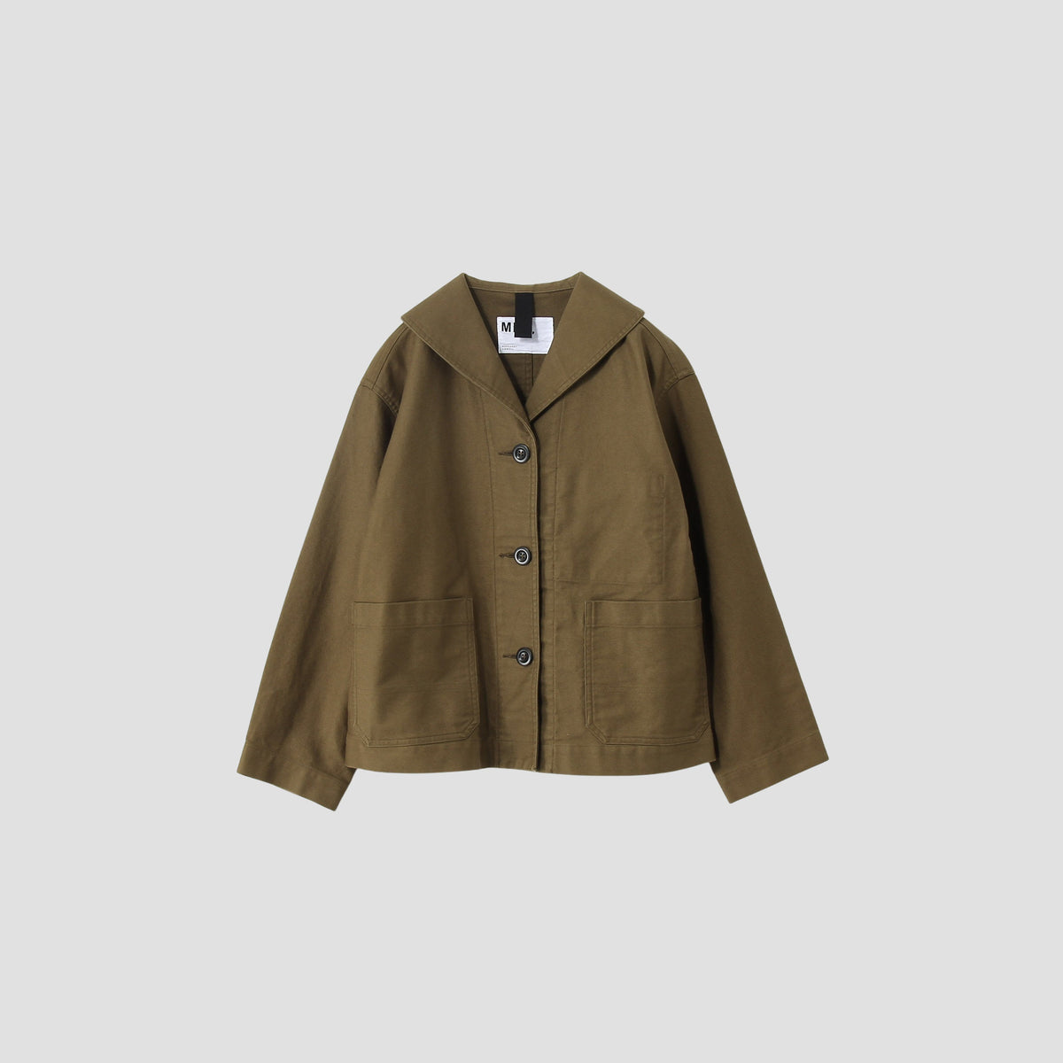 DRY COTTON MOLESKIN BLOUSON