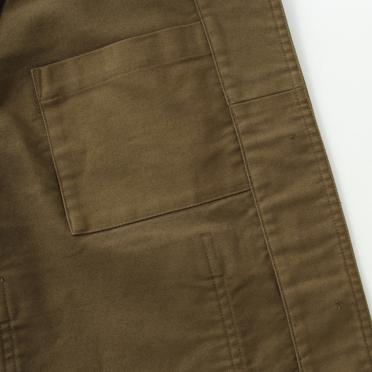 DRY COTTON MOLESKIN BLOUSON