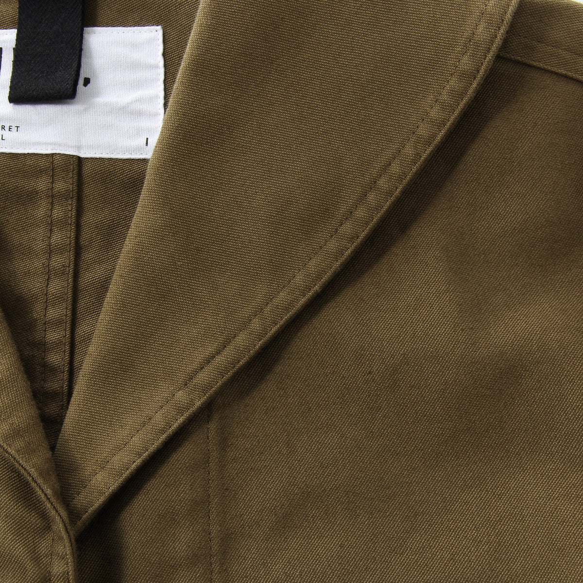 DRY COTTON MOLESKIN BLOUSON