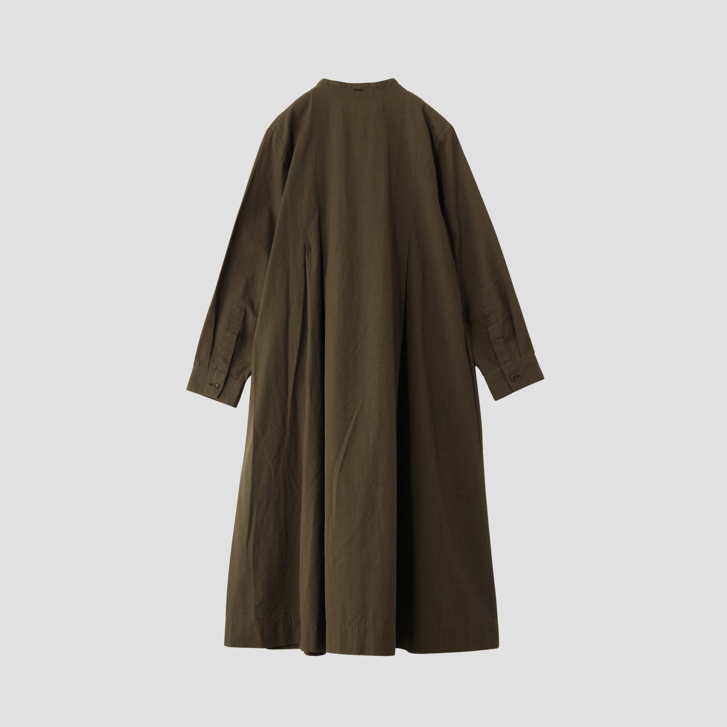 STIFF COTTON POPLIN DRESS