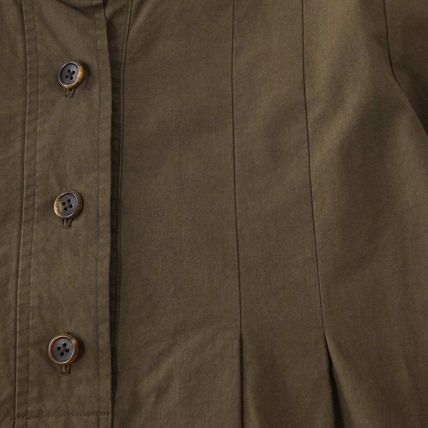 STIFF COTTON POPLIN DRESS