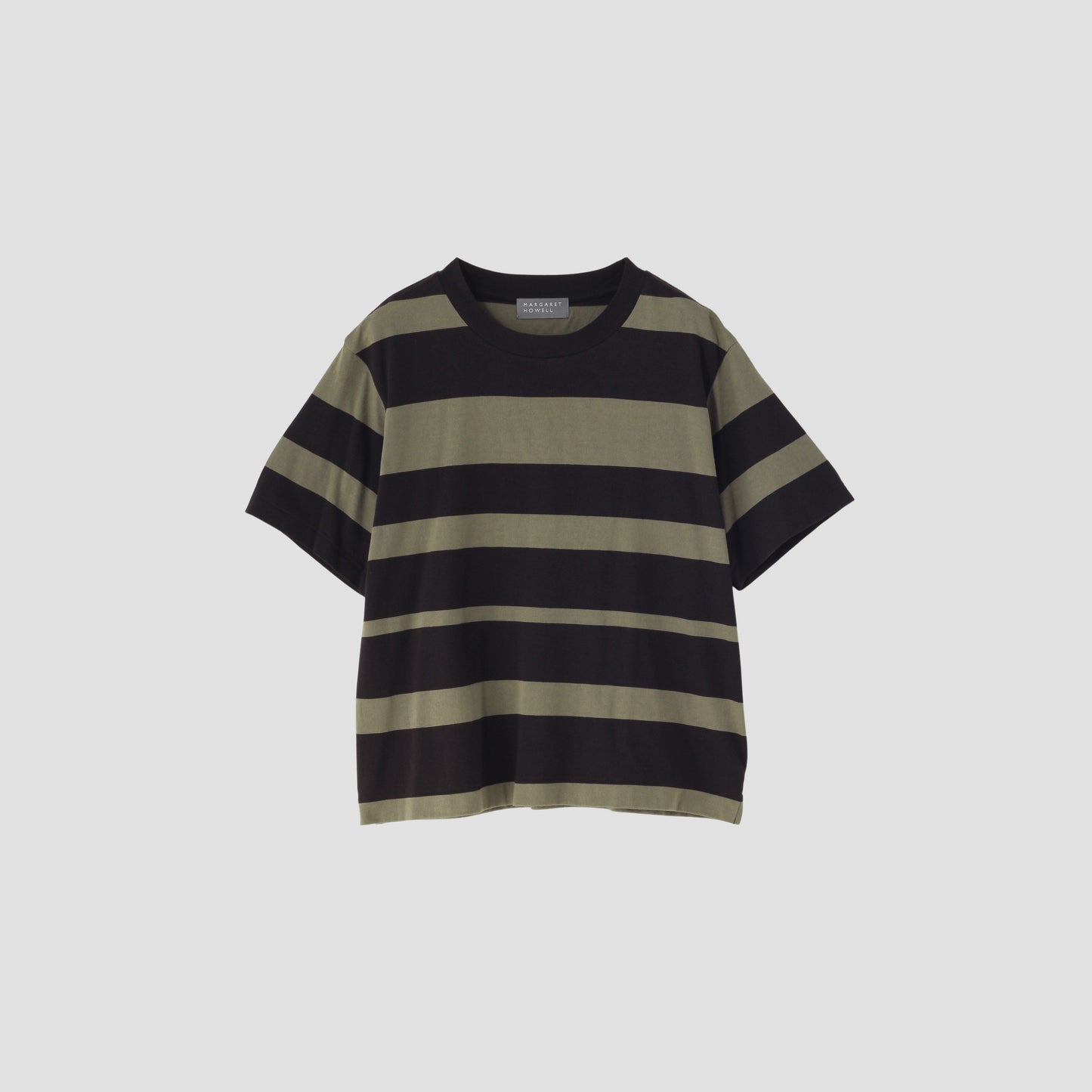 COTTON LINEN STRIPE JERSEY