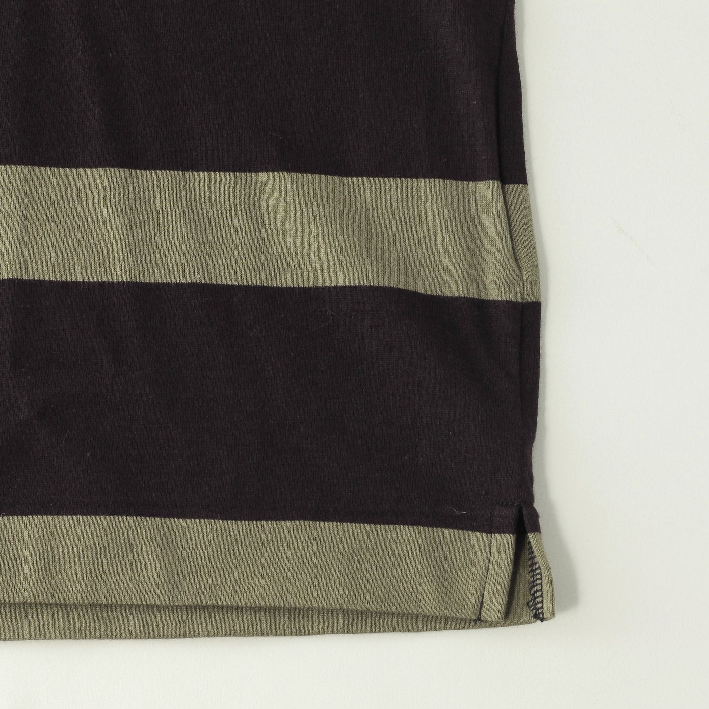 COTTON LINEN STRIPE JERSEY