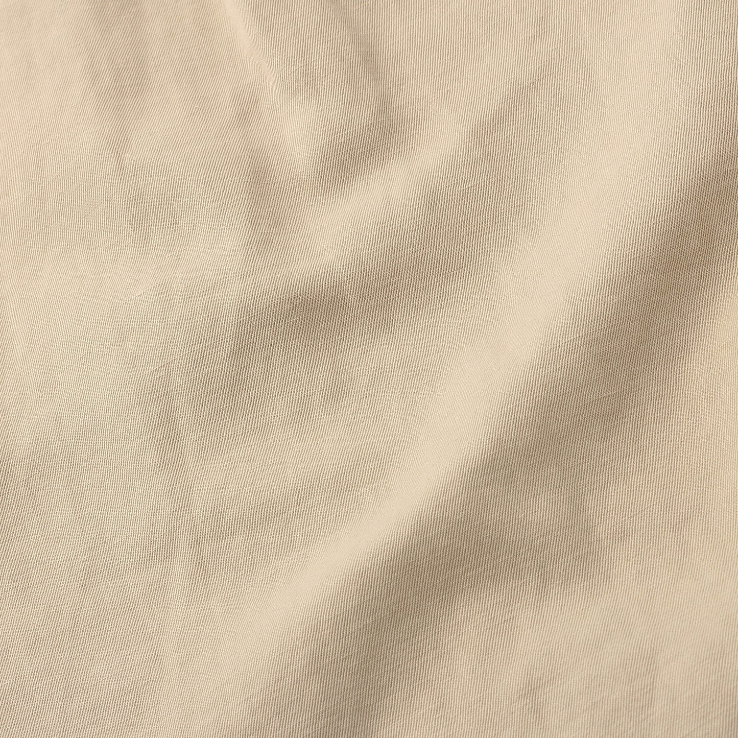 COTTON LINEN TWILL DRESS