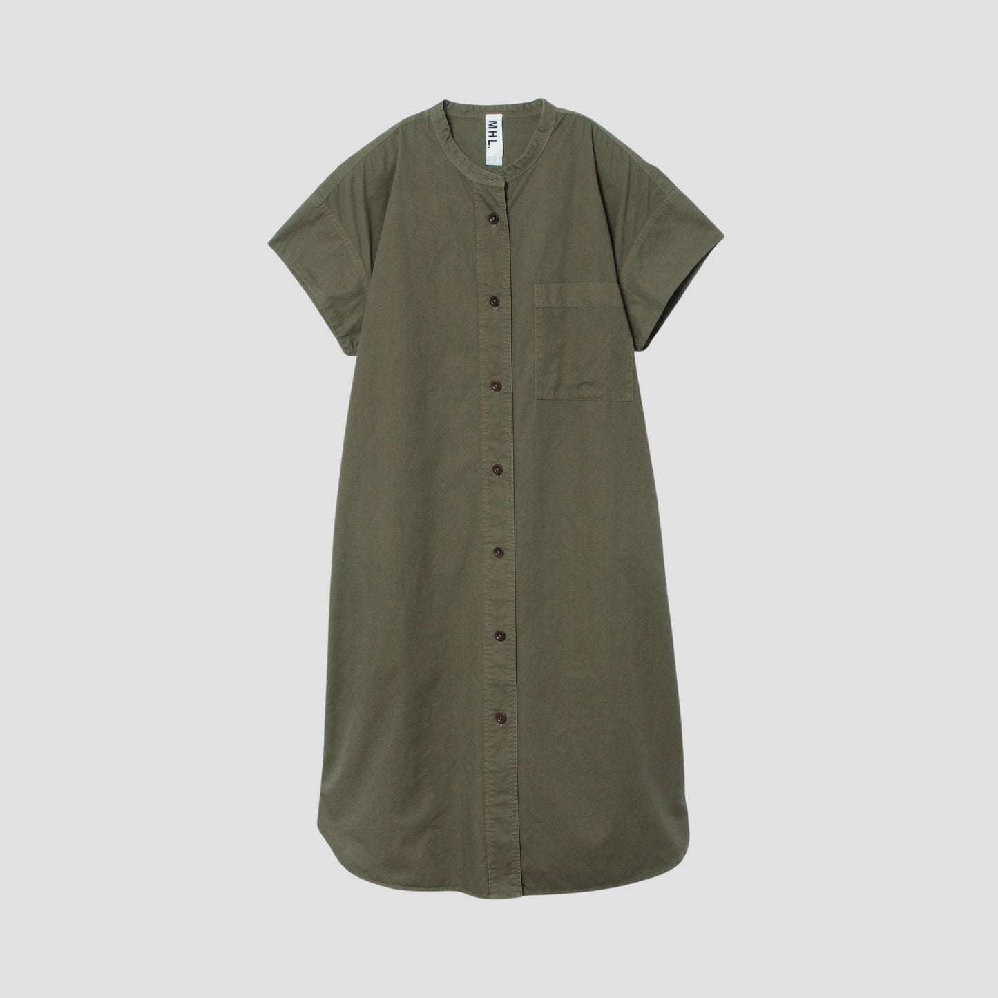 SUPERFINE COTTON TWILL DRESS