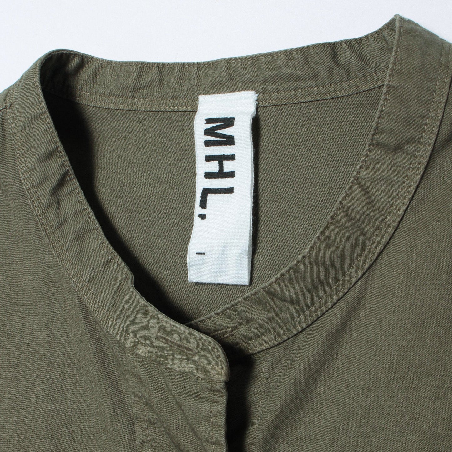 SUPERFINE COTTON TWILL DRESS