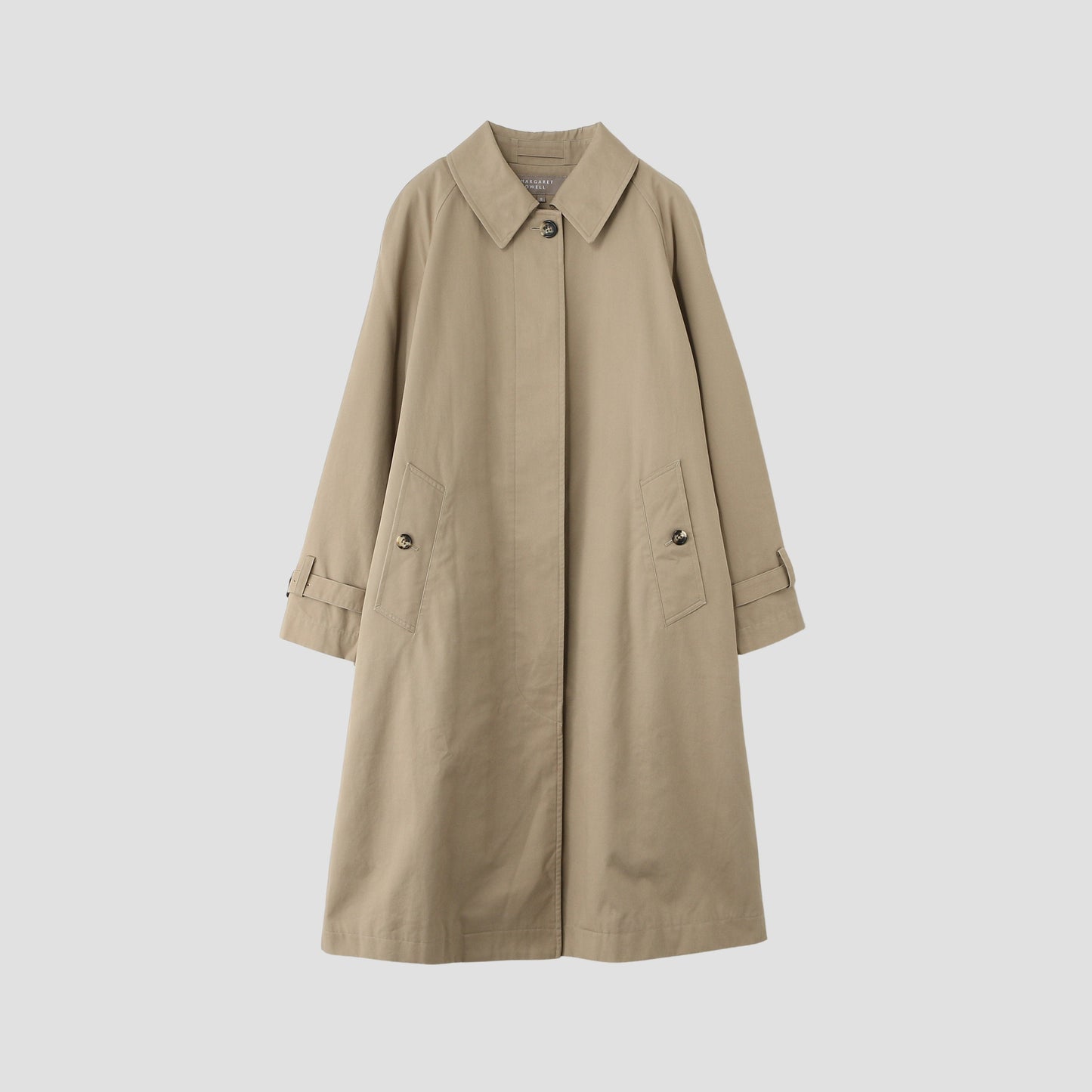 COMPACT COTTON GABARDINE COAT