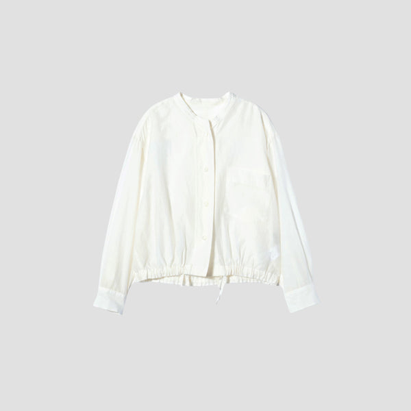 SHEER COTTON SILK SHIRT