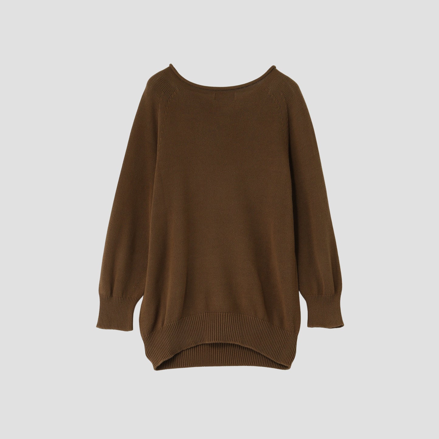 CAST OFF ROLL NECK KNIT