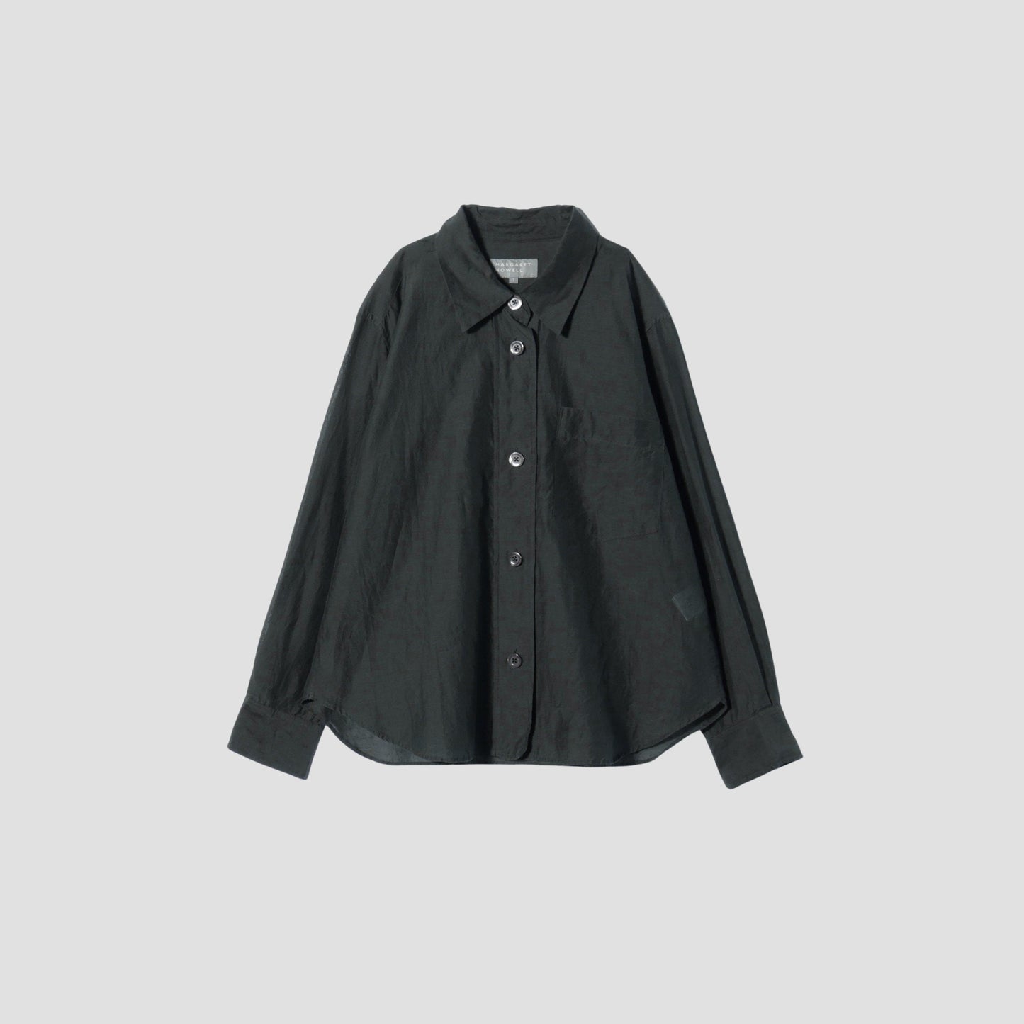 SHEER COTTON SILK SHIRT
