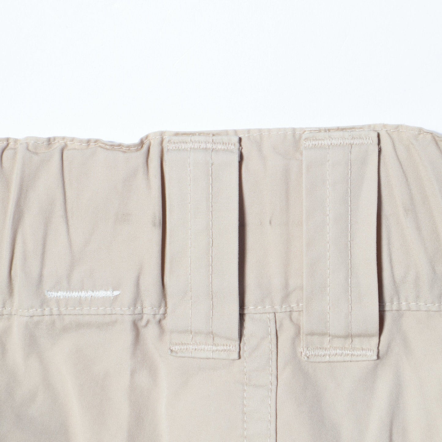 FINE COMPACT COTTON POPLIN TROUSERS