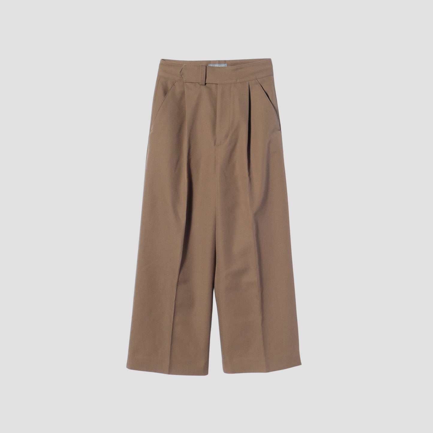 WOOL GABARDINE TROUSERS