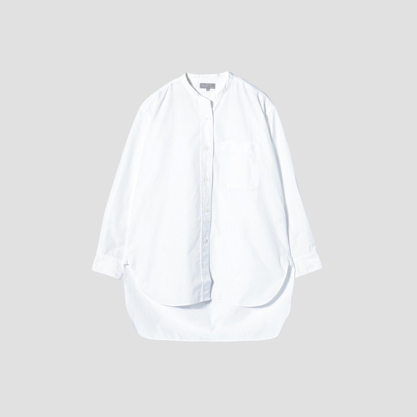 PLAIN COTTON POPLIN SHIRT