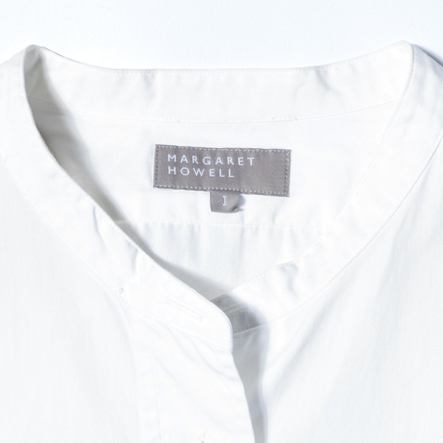 PLAIN COTTON POPLIN SHIRT
