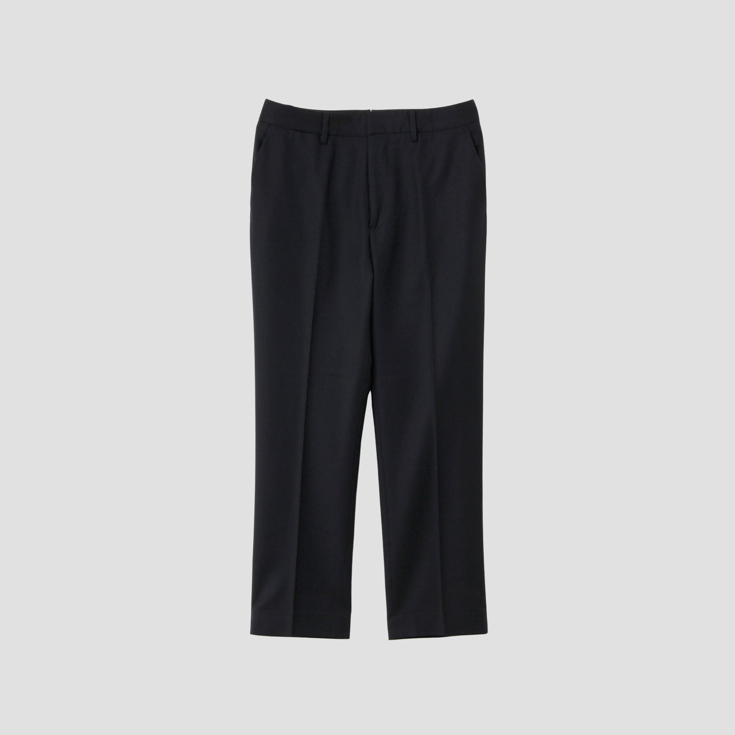 FINE WOOL FLANNEL TROUSERS