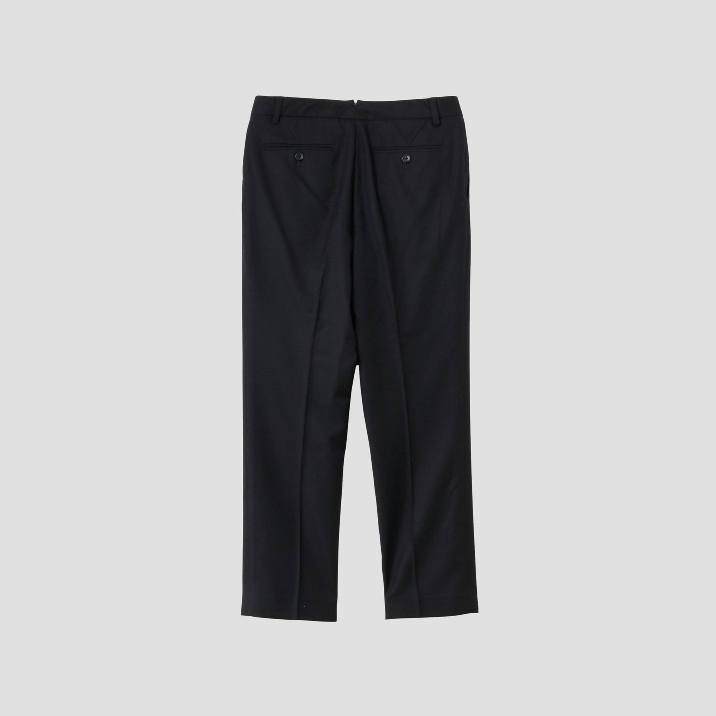 FINE WOOL FLANNEL TROUSERS