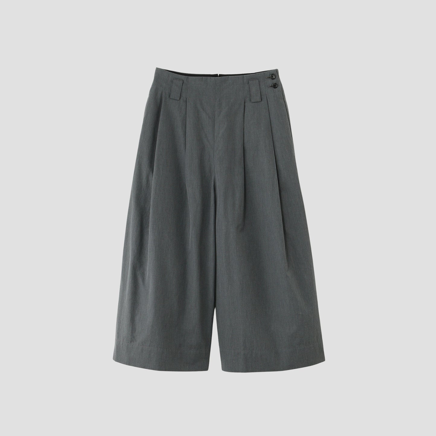 COMPACT COTTON TROUSERS