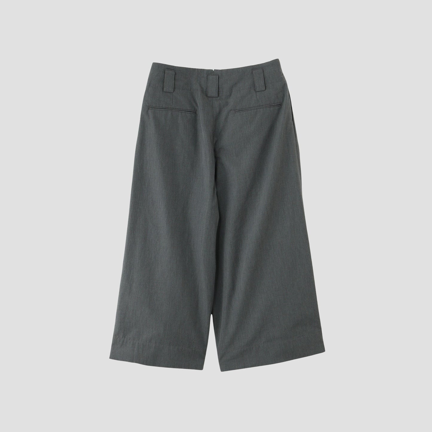 COMPACT COTTON TROUSERS