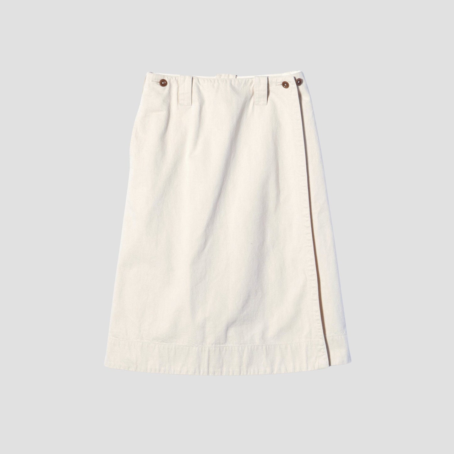 NATURAL DENIM SKIRT