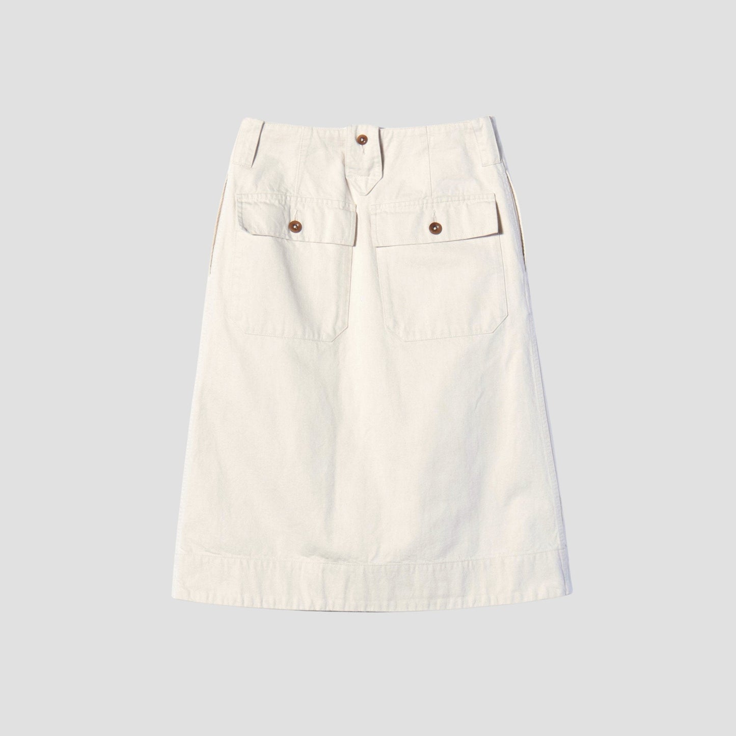 NATURAL DENIM SKIRT