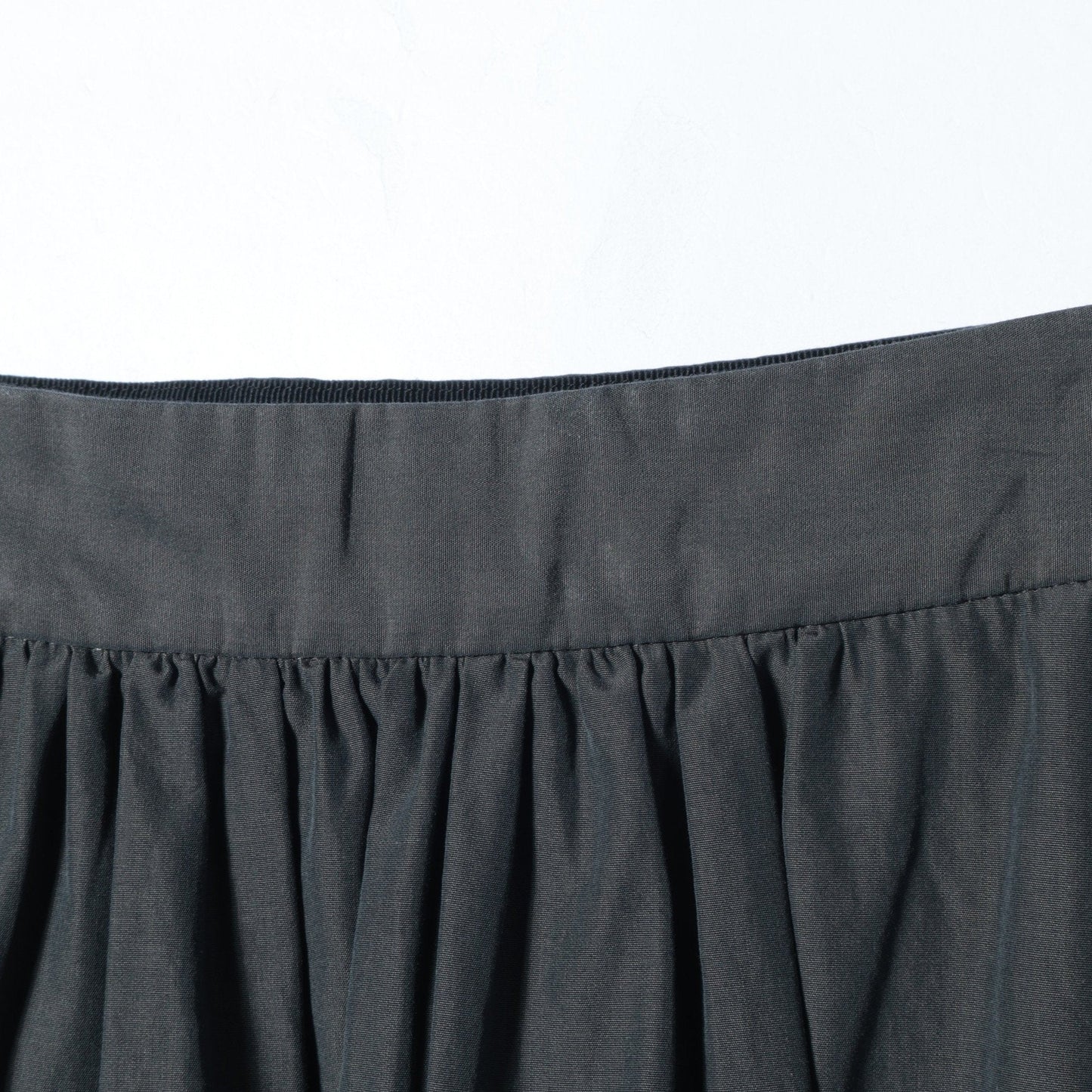 HIGH TWIST COTTON CHAMBRAY SKIRT