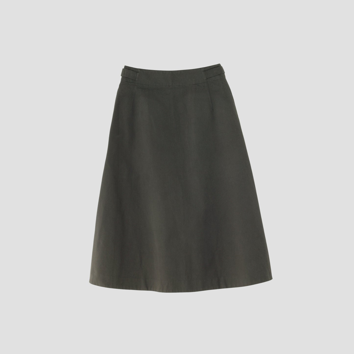 COTTON TWILL SKIRT