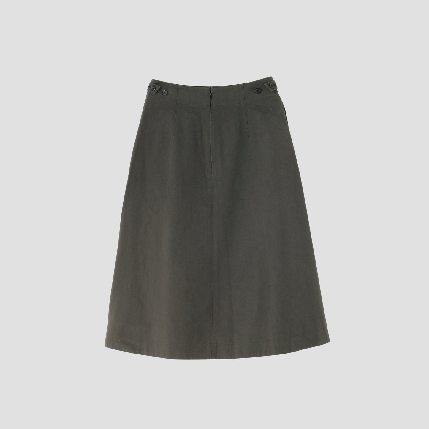 COTTON TWILL SKIRT