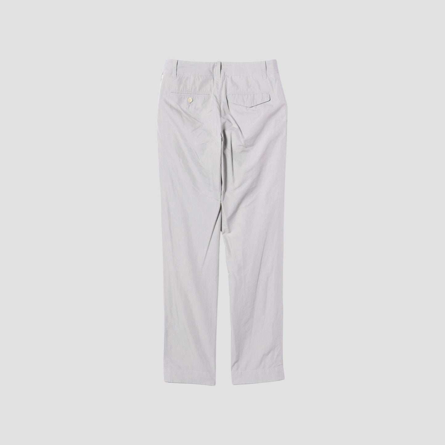 SILK COTTON POPLIN TROUSERS