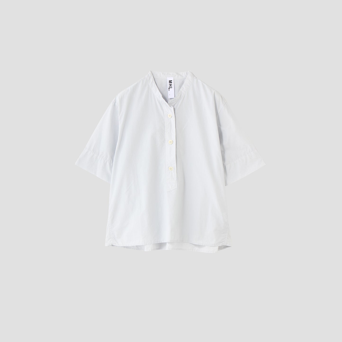 COTTON RAMIE POPLIN SHIRT