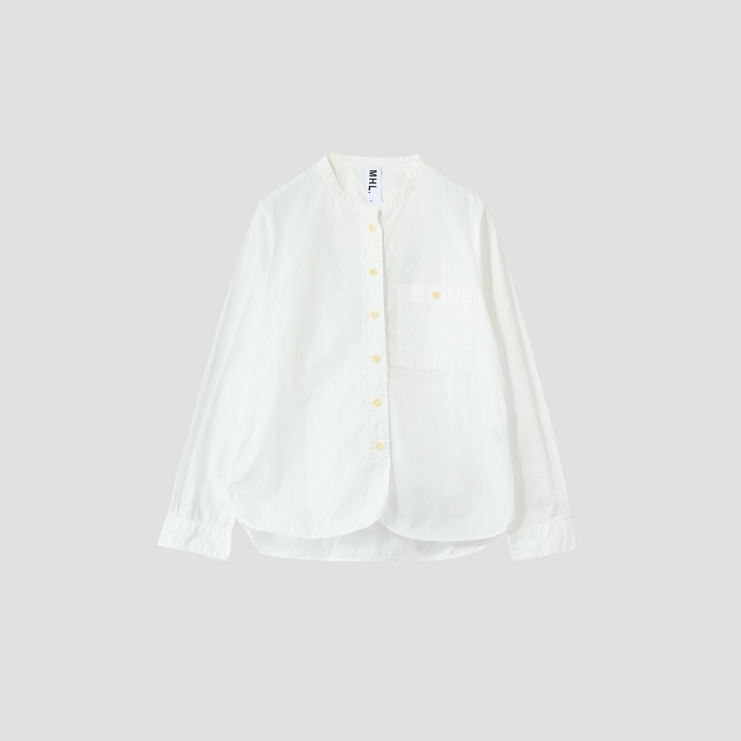GARMENT DYE BASIC POPLIN SHIRT