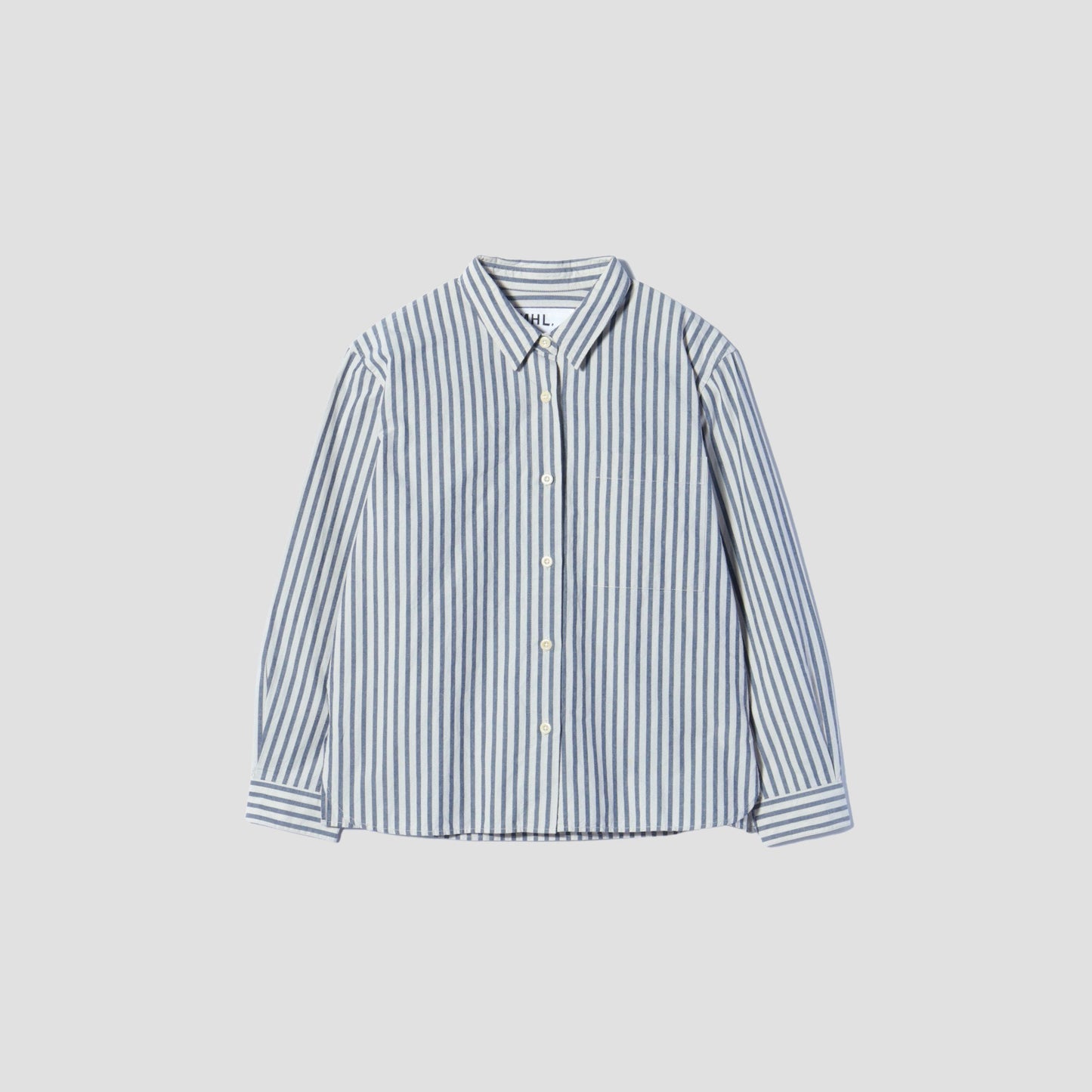 COTTON LINEN CHAMBRAY SHIRT