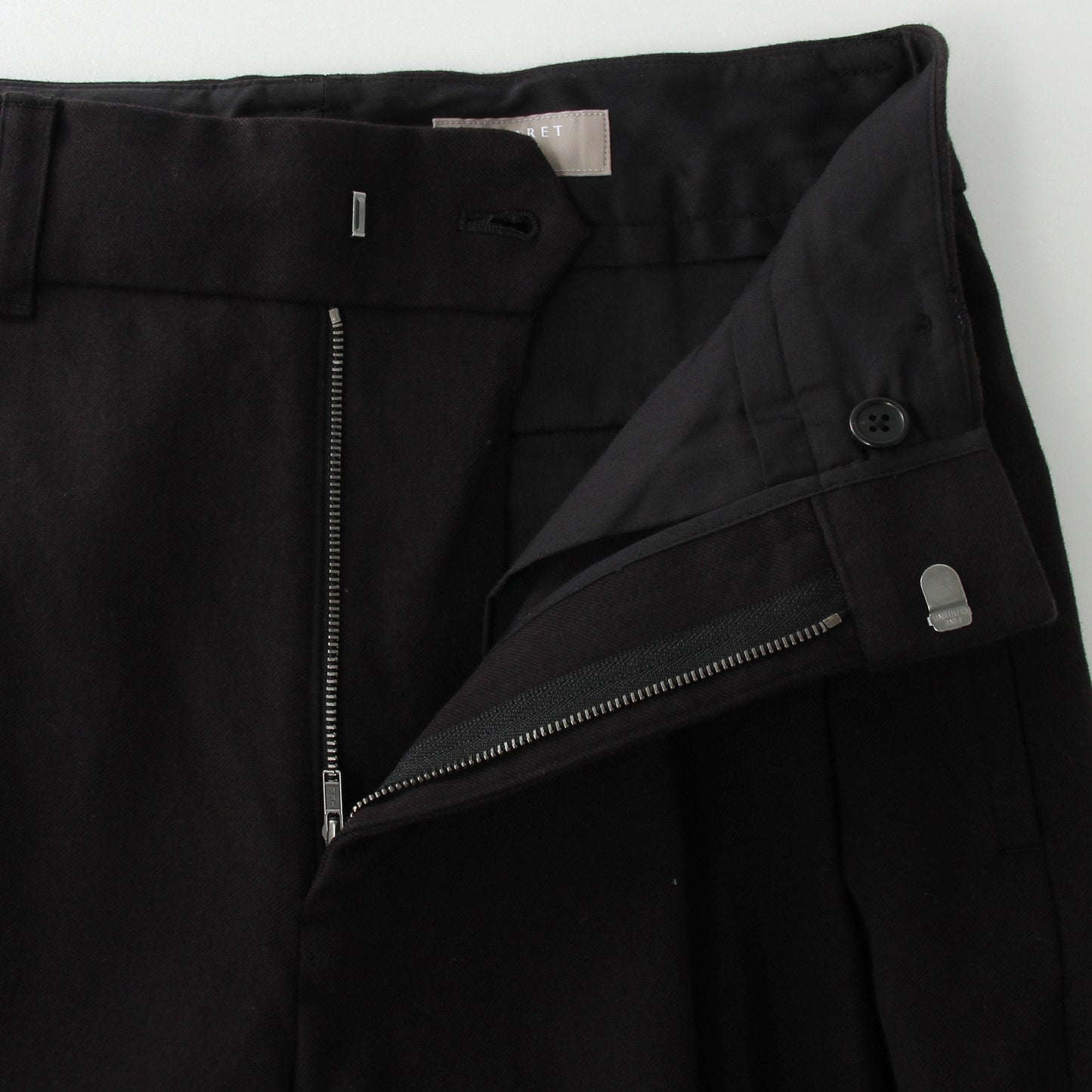 COTTON TWILL TROUSERS