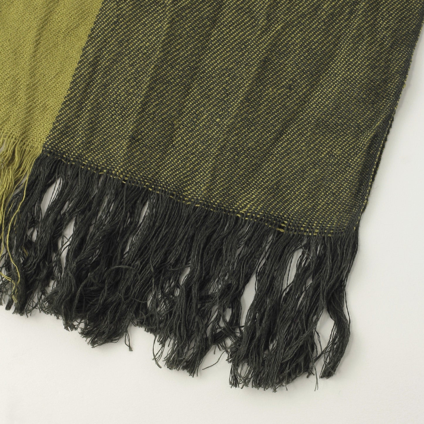 TWO TONE CHECK SCARF