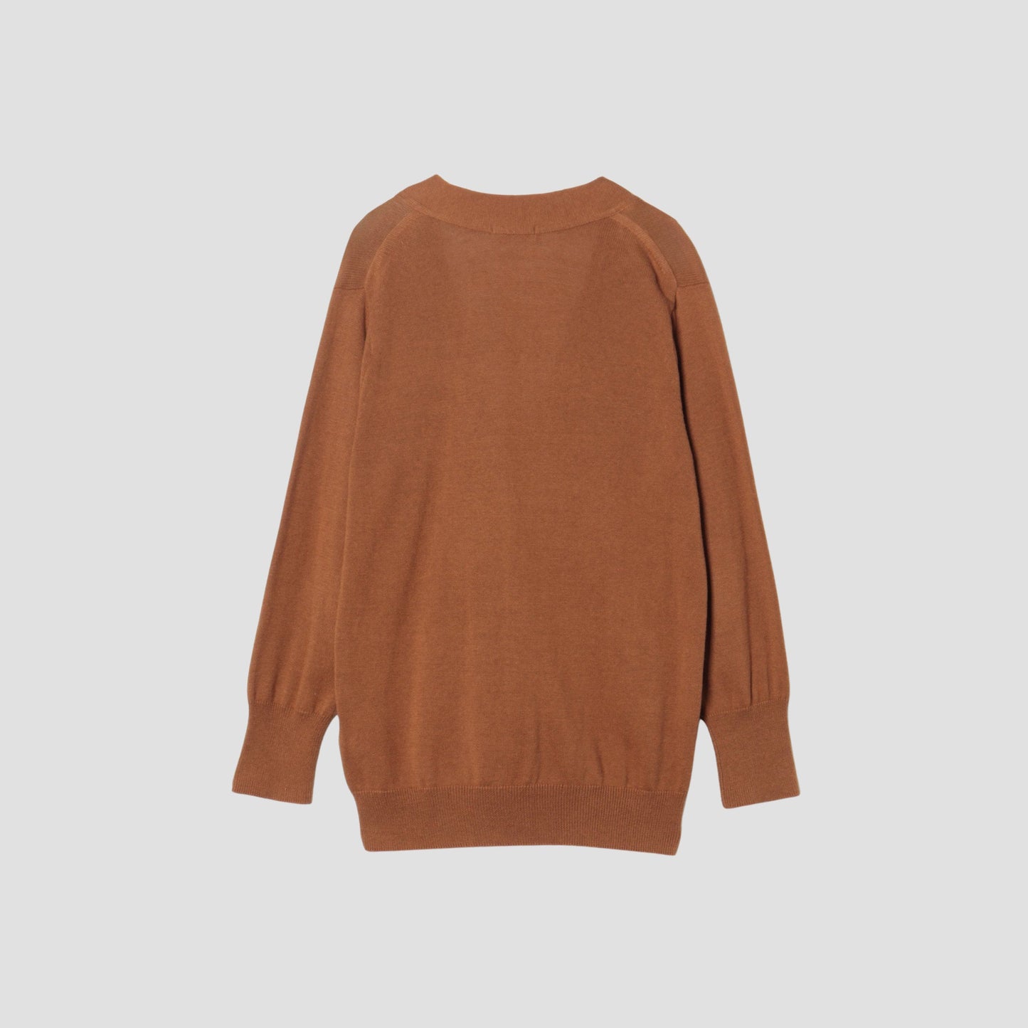 COTTON CASHMERE CARDIGAN KNIT