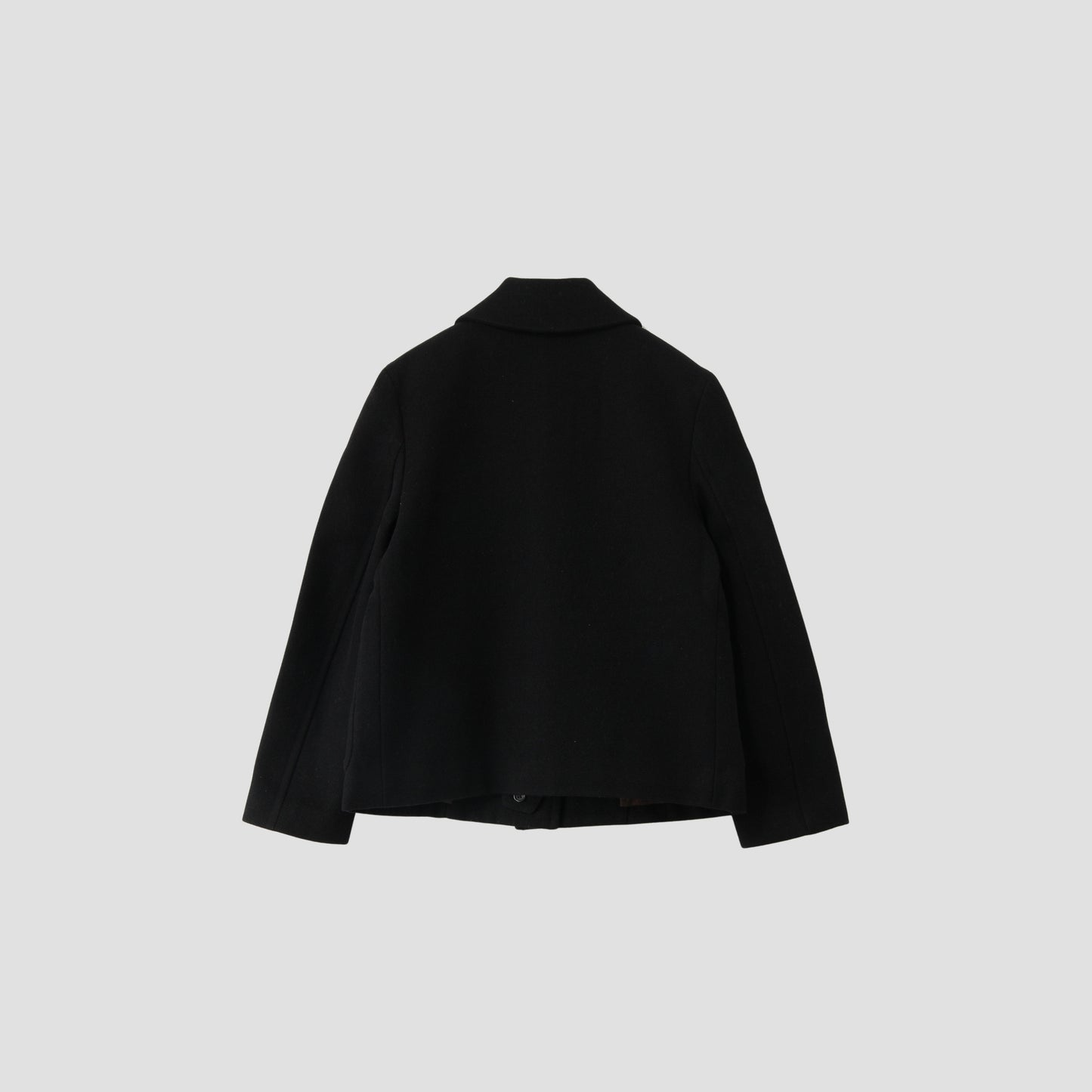 SHETLAND LINEN WOOL COAT