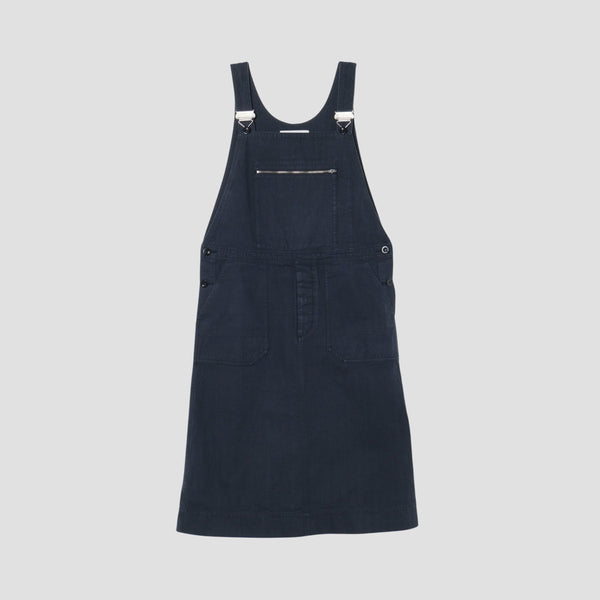 FADED COTTON TWILL DRESS