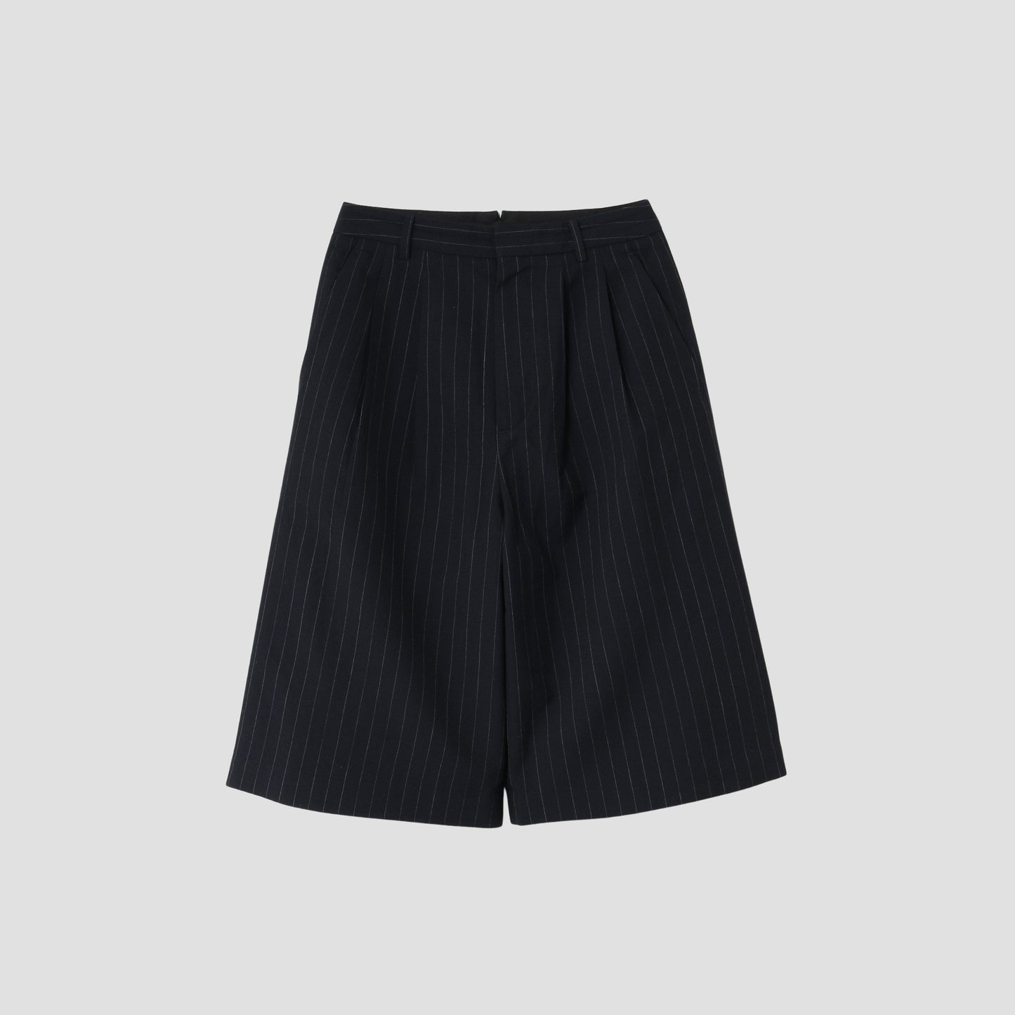 FINE PINSTRIPE WOOL TROUSERS