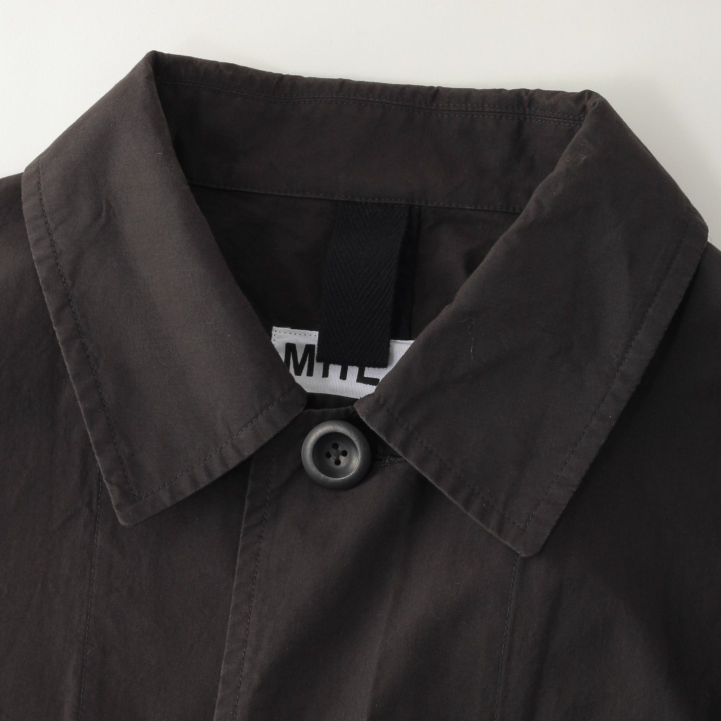 PROOFED COTTON POPLIN COAT