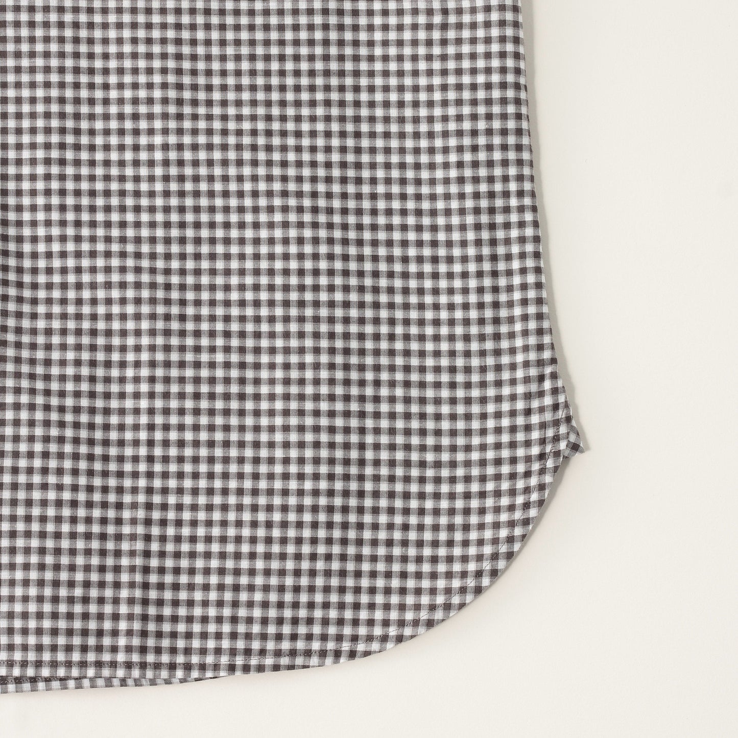 COTTON LINEN CHECK SHIRT