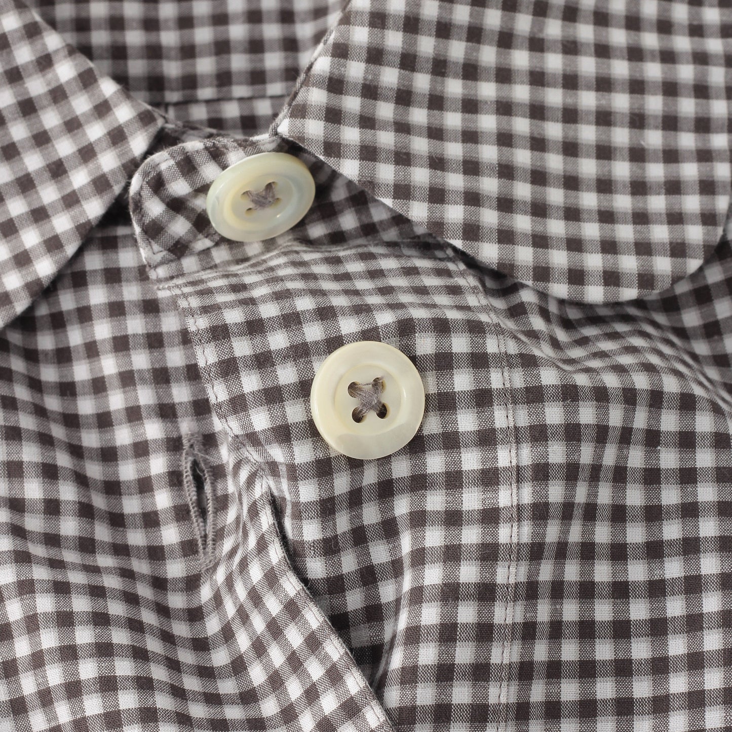 COTTON LINEN CHECK SHIRT