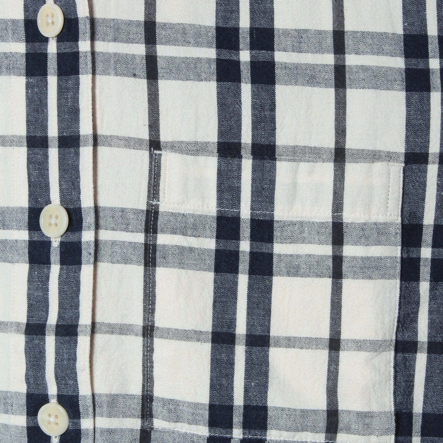 ROUGH COTTON LINEN SHIRTING