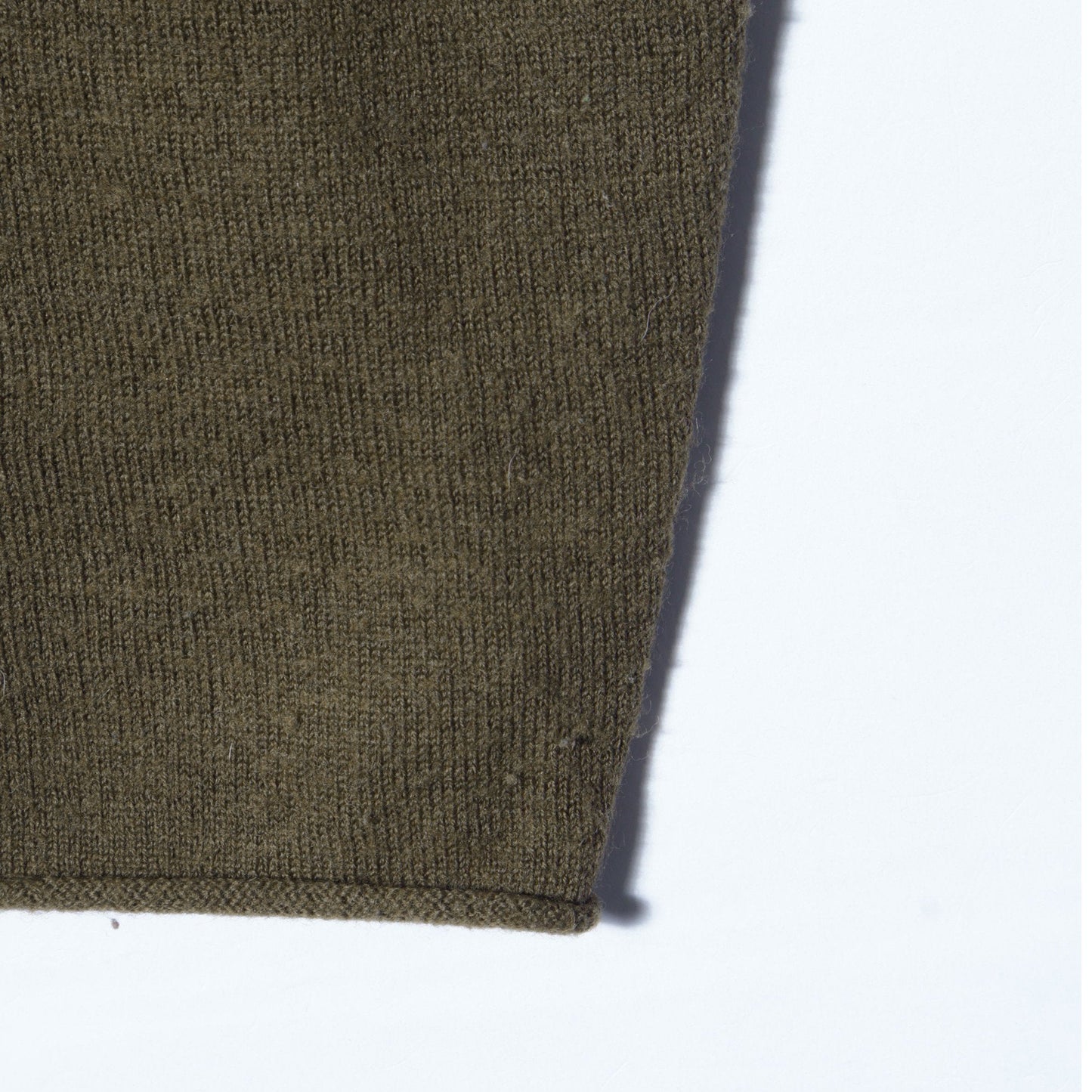 FELTED ROUGH WOOL KNIT