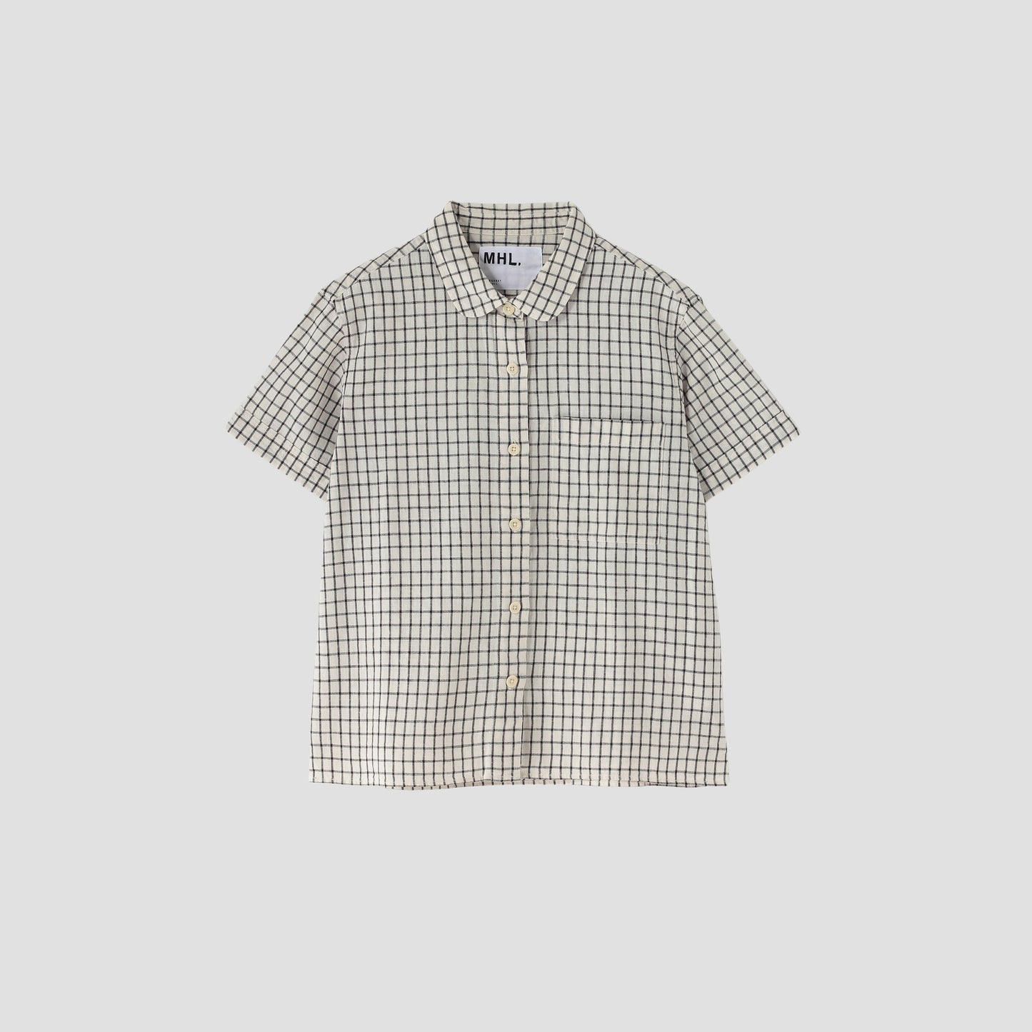 ROUGH COTTON LINEN SHIRT