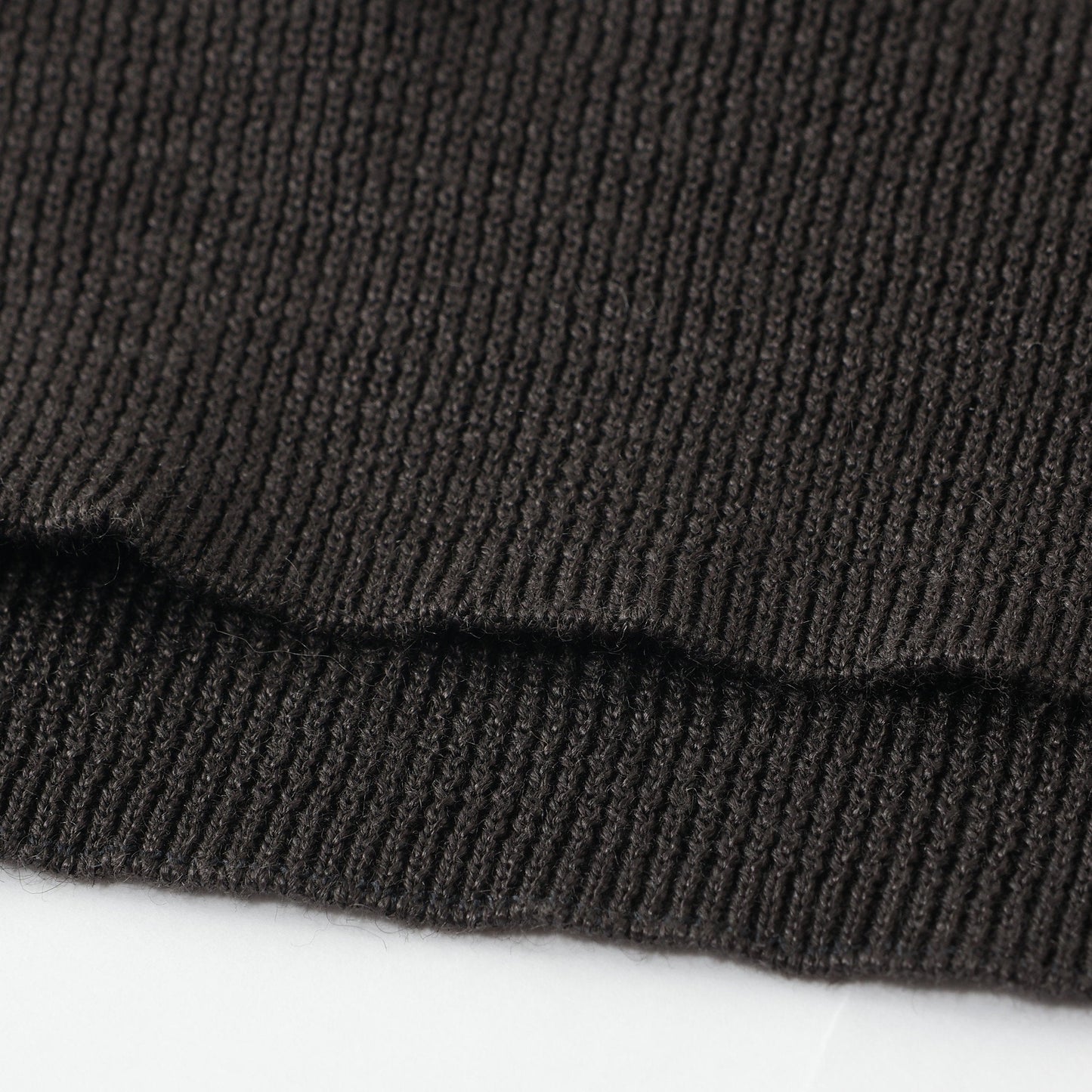 RAMIE COTTON DEEP RIB T SHIRT KNIT