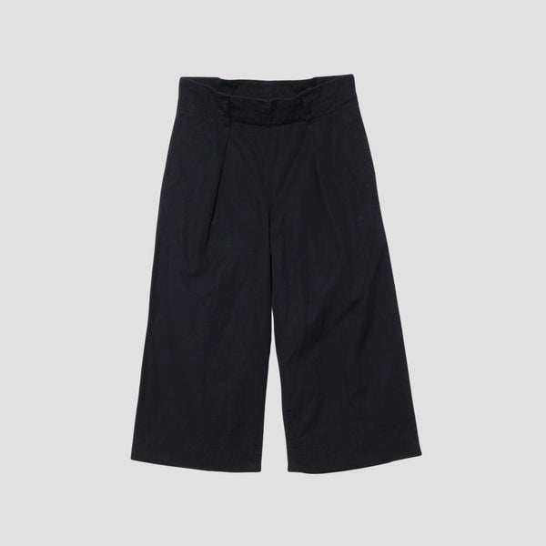 COTTON RAMIE TOUGH POPLIN TROUSERS