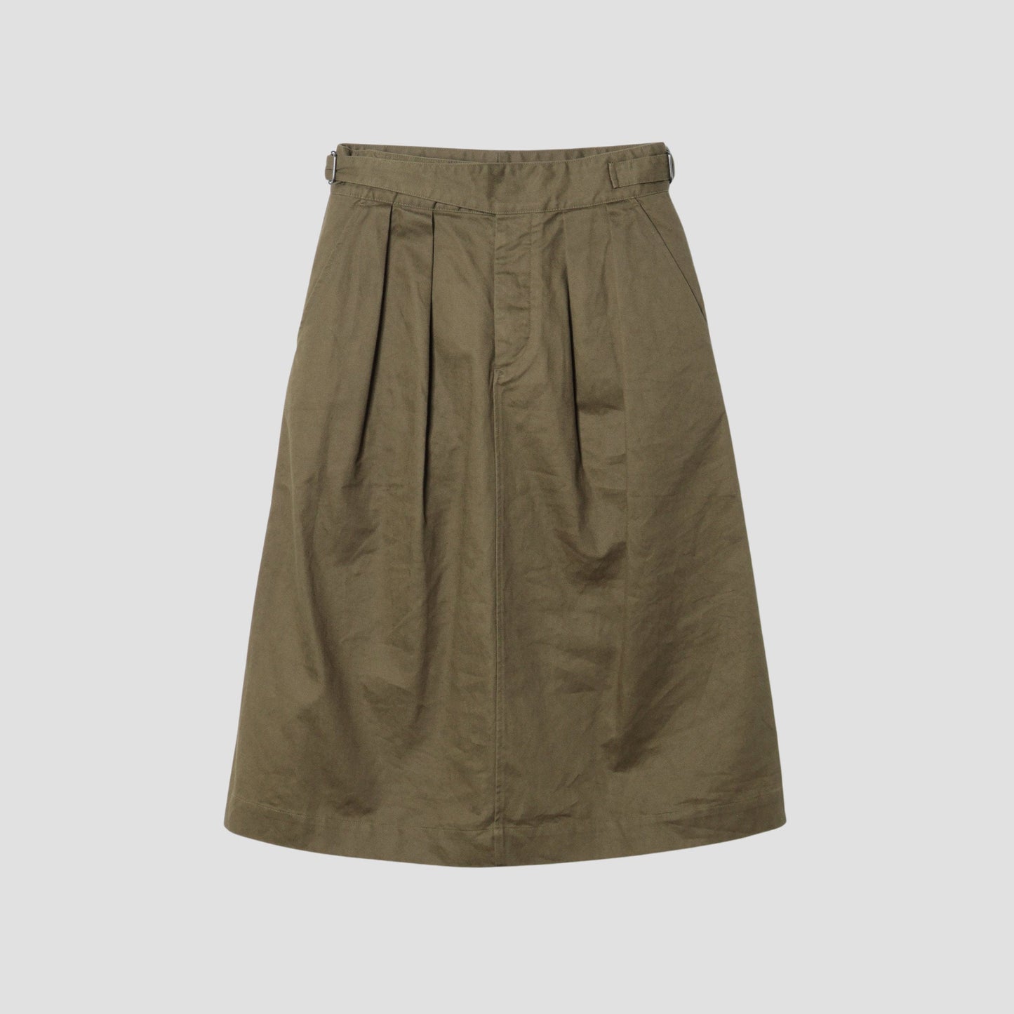 JAPANESE COTTON LINEN DRILL SKIRT