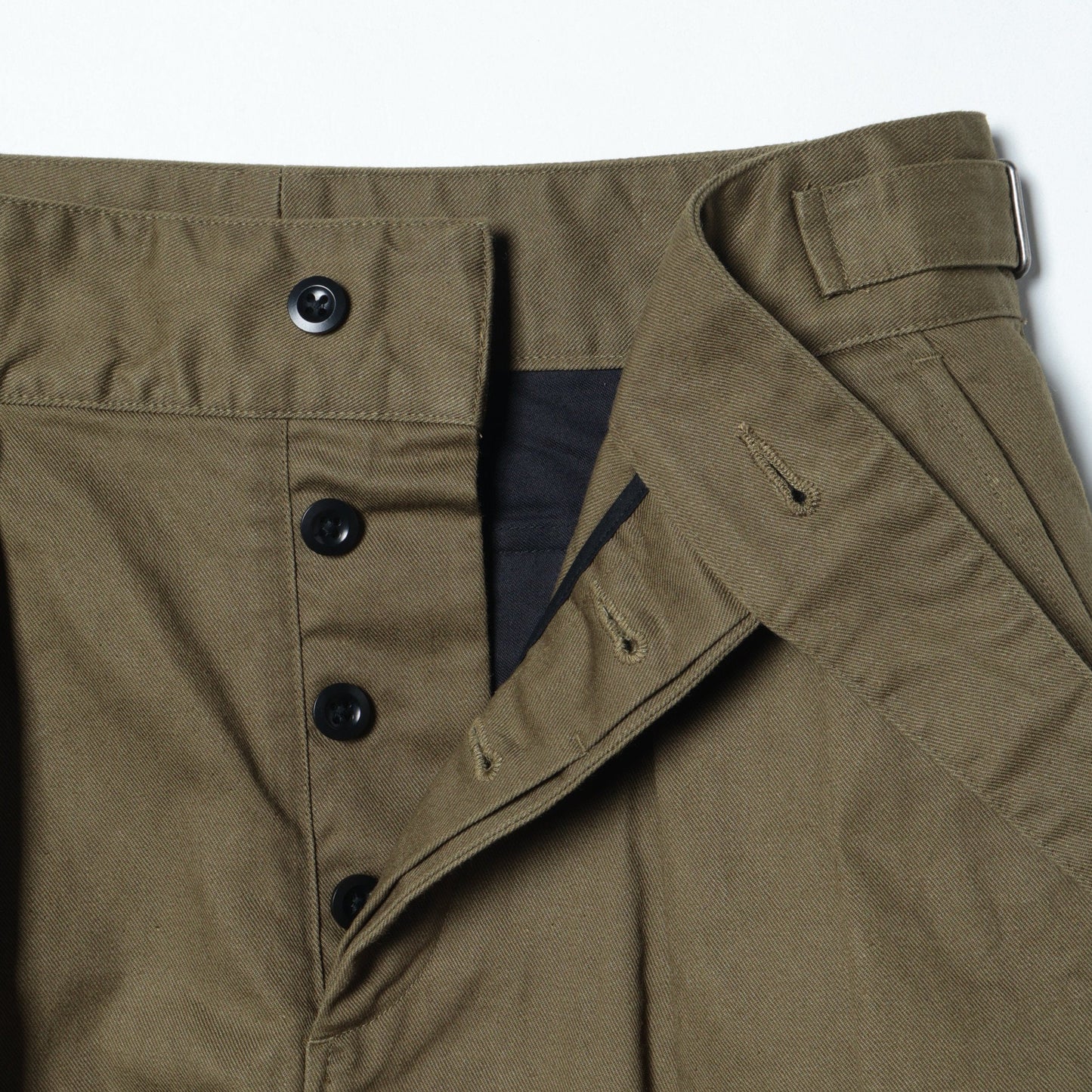 JAPANESE COTTON LINEN DRILL SKIRT
