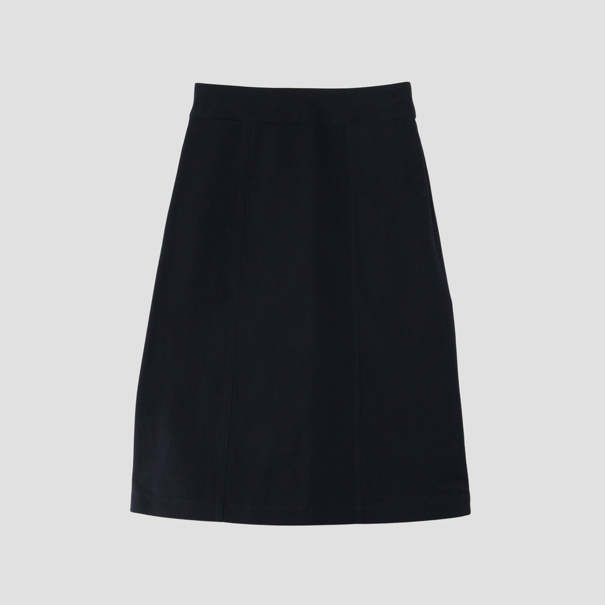 COTTON LINEN CANVAS SKIRT