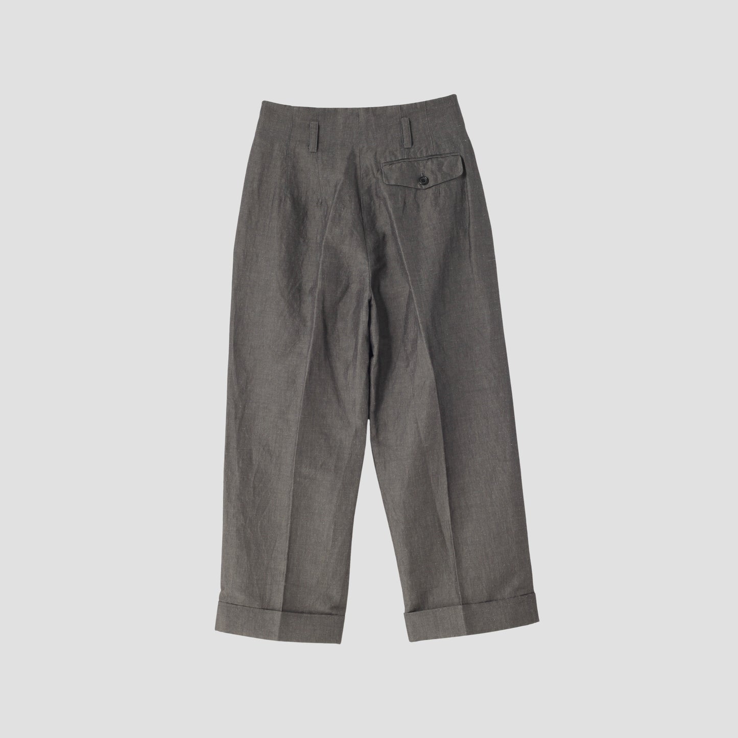 LINEN COTTON TROUSERS